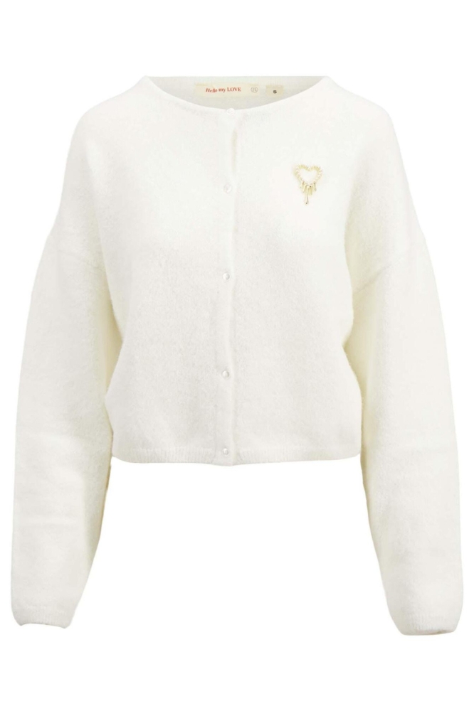 BASIC VESTJE 0306 085 1007 OFF WHITE
